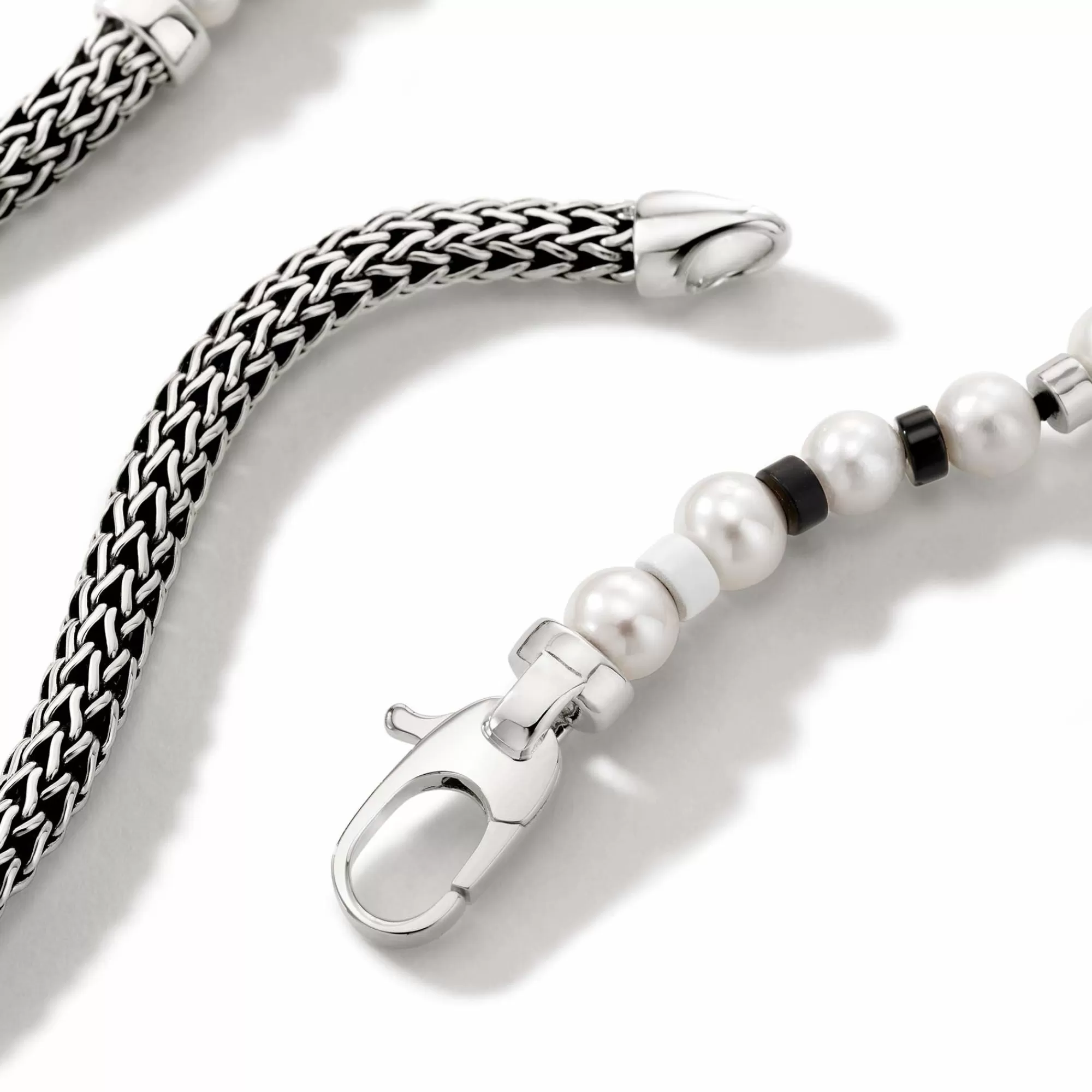 Beads^John Hardy Colorblock Wrap, Silver, Gemstones, Pearl