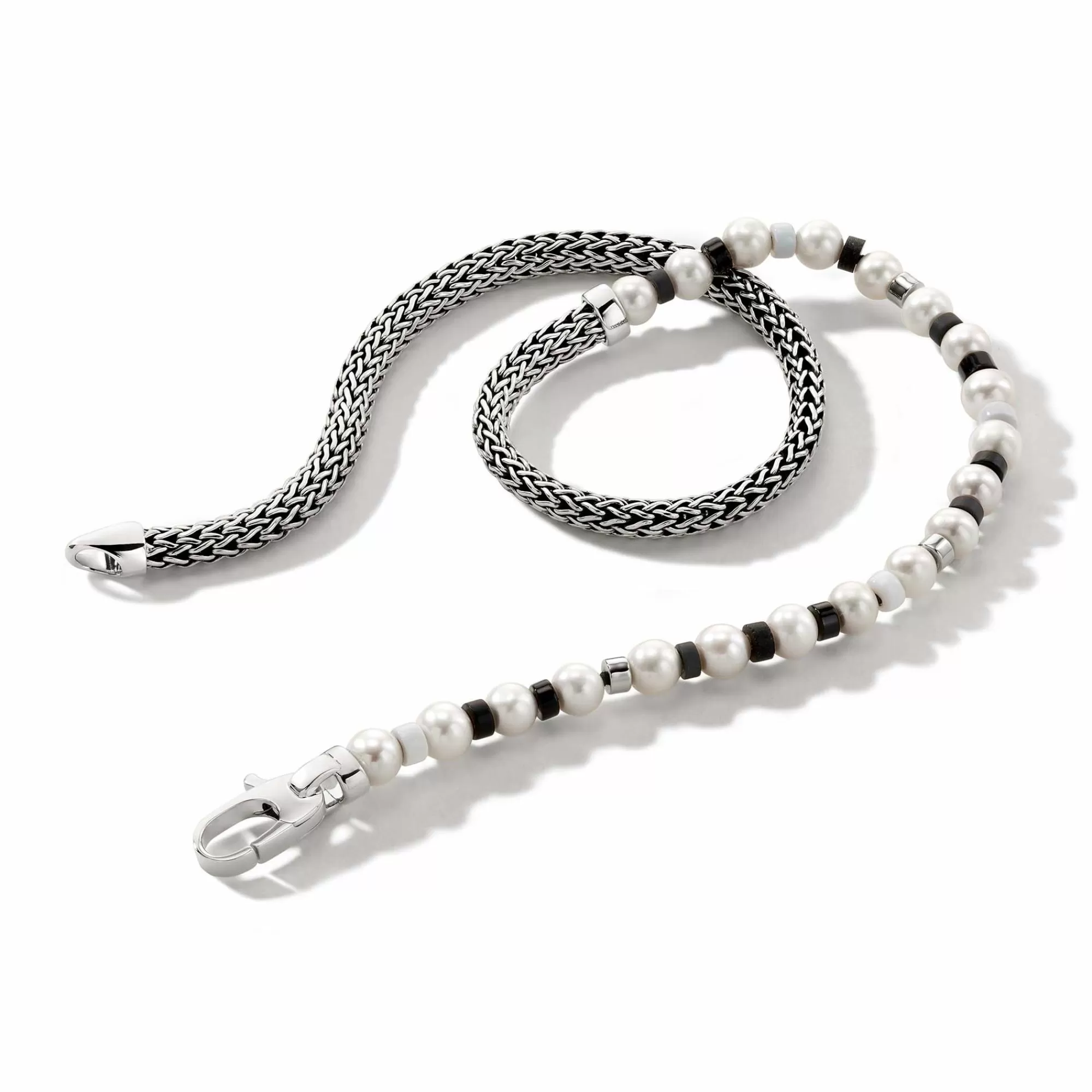 Beads^John Hardy Colorblock Wrap, Silver, Gemstones, Pearl