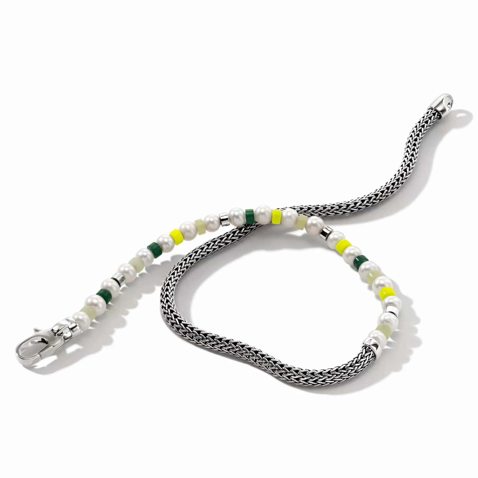 Beads^John Hardy Colorblock Wrap, Silver, Gemstones, Pearl