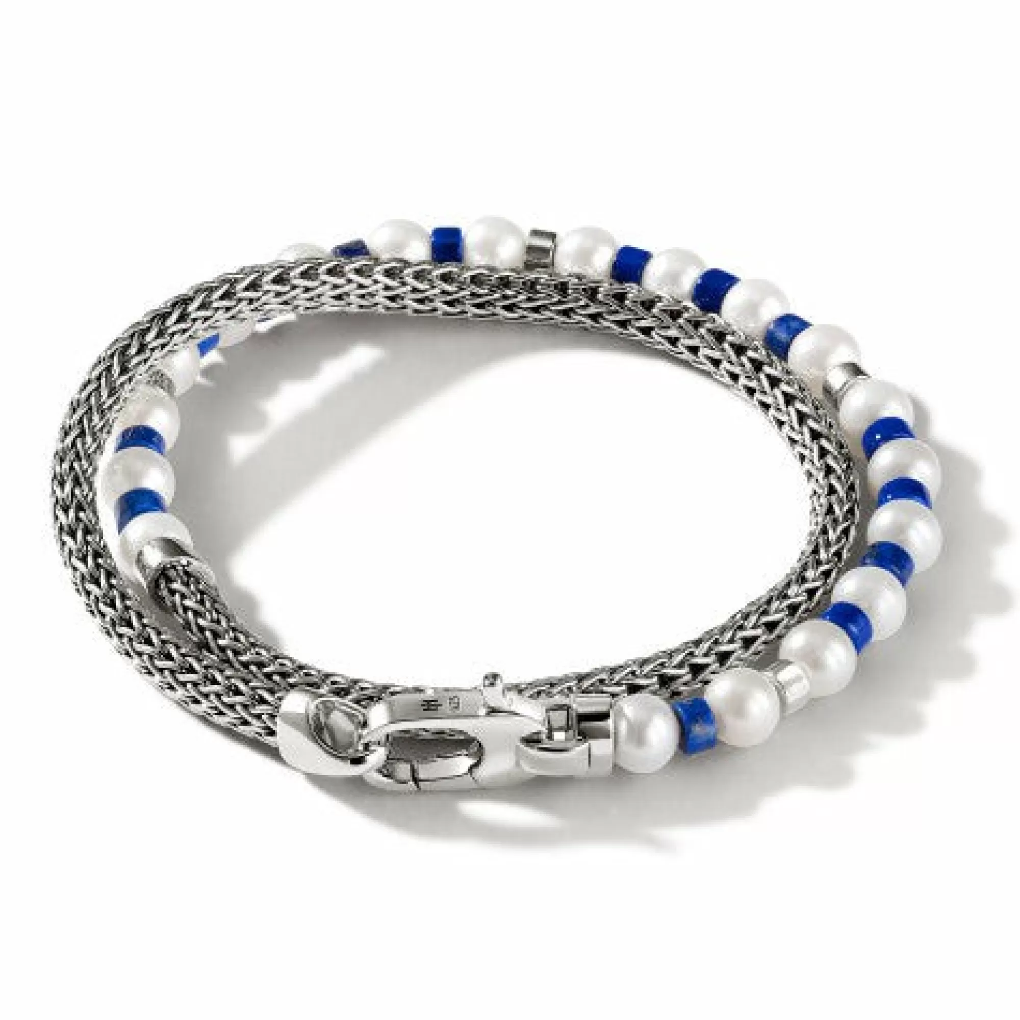 Beads^John Hardy Colorblock Wrap, Silver, Gemstones, Pearl