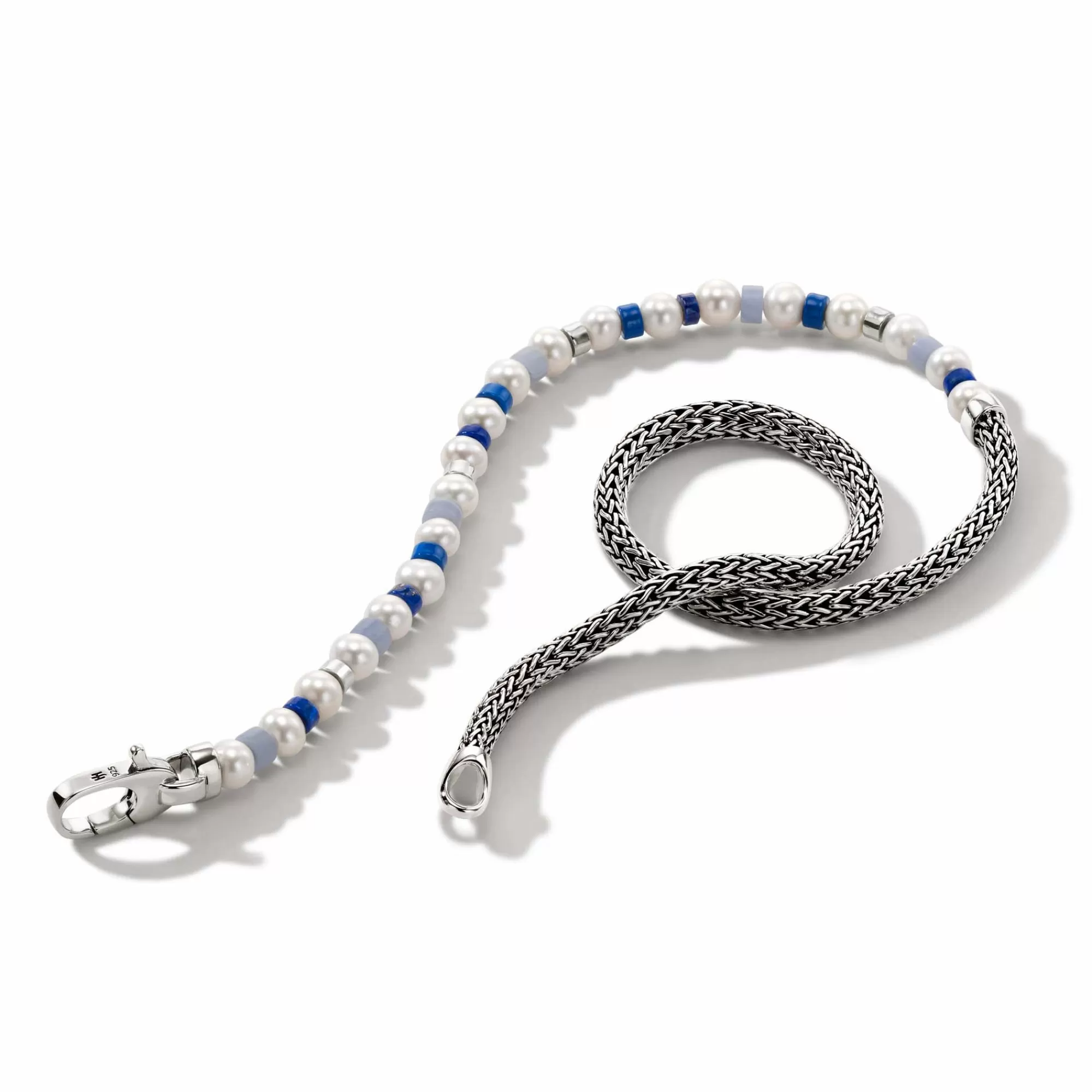 Beads^John Hardy Colorblock Wrap, Silver, Gemstones, Pearl
