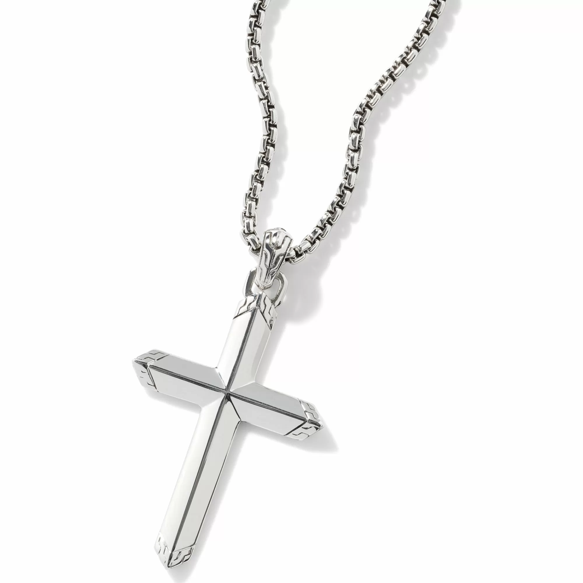 Tags & Pendants^John Hardy Cross Pendant Necklace, Sterling Silver