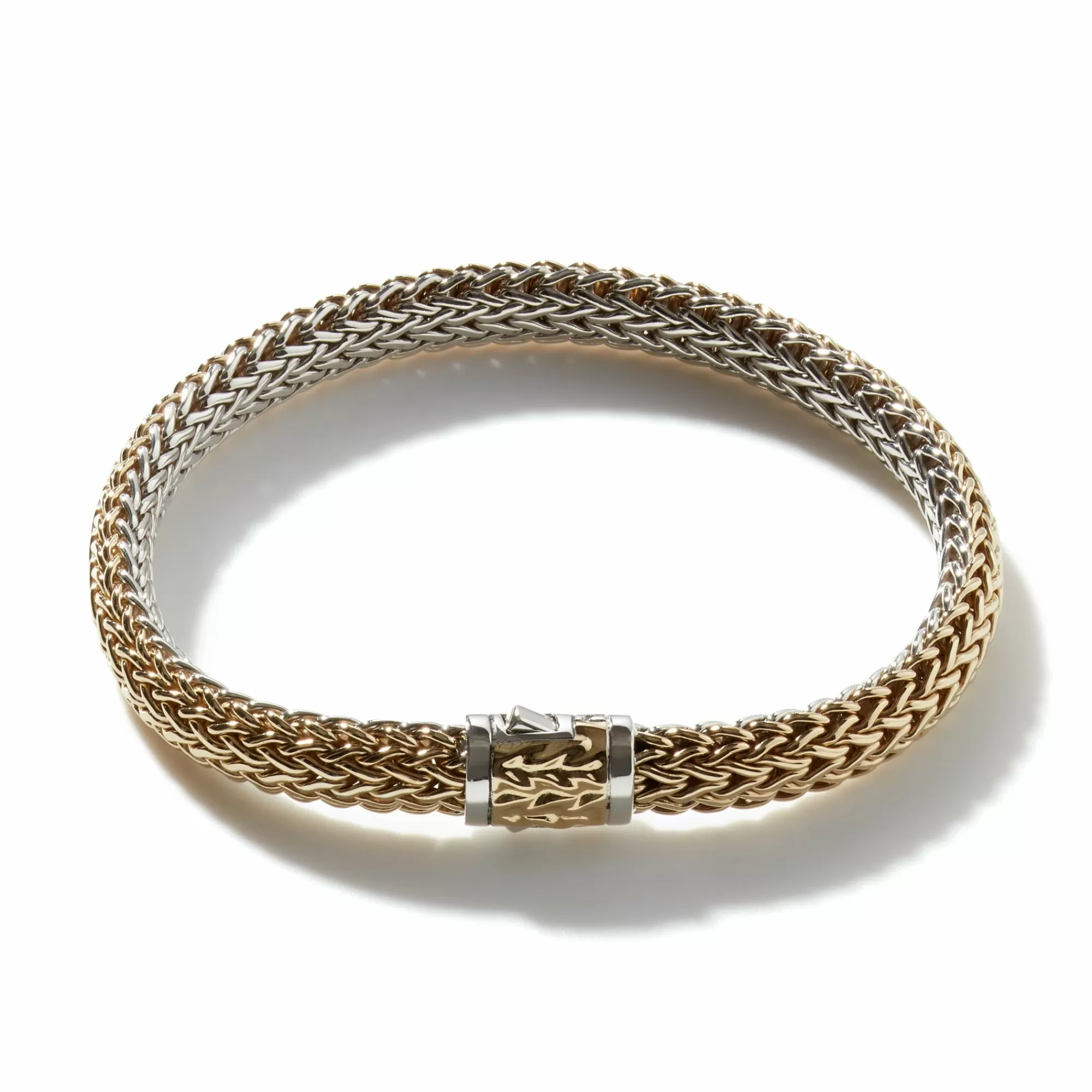 Chains^John Hardy Icon Bracelet, Gold, Sterling Silver, 6.5Mm