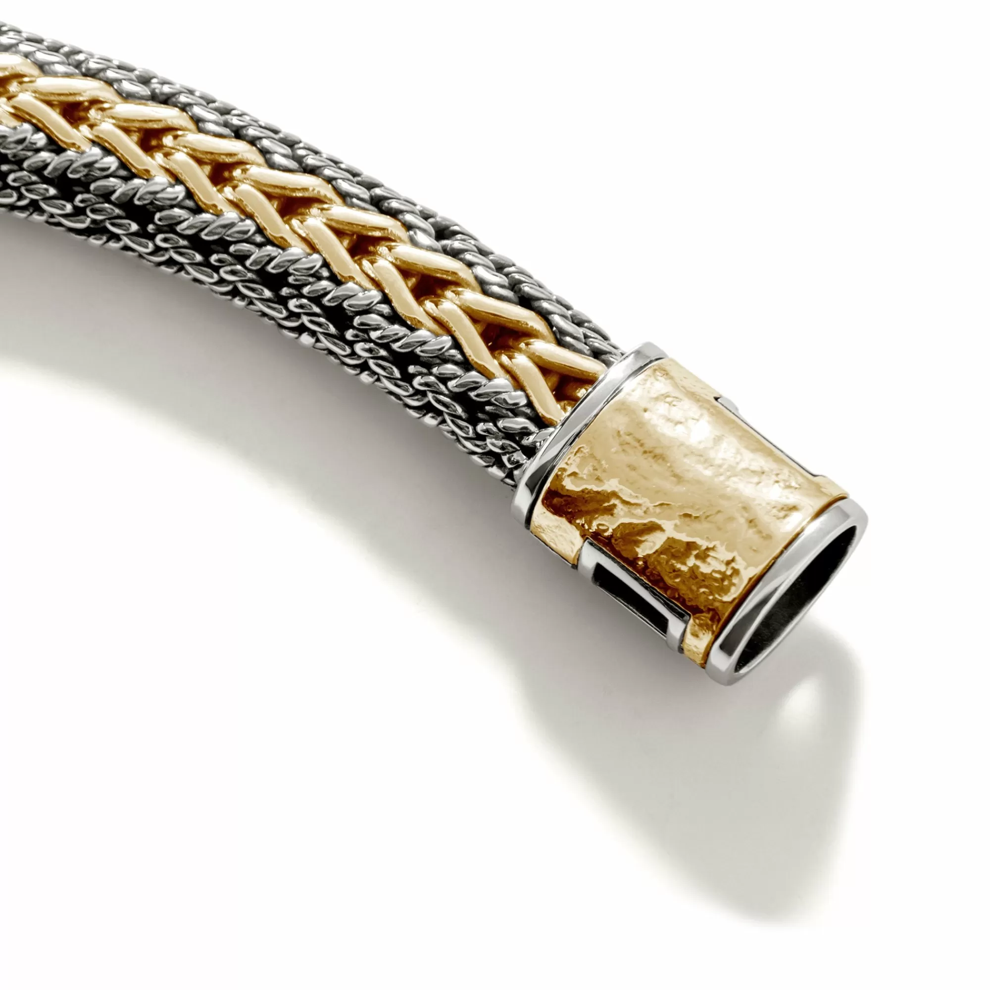 Chains^John Hardy Icon Bracelet, Gold, Sterling Silver, 8Mm