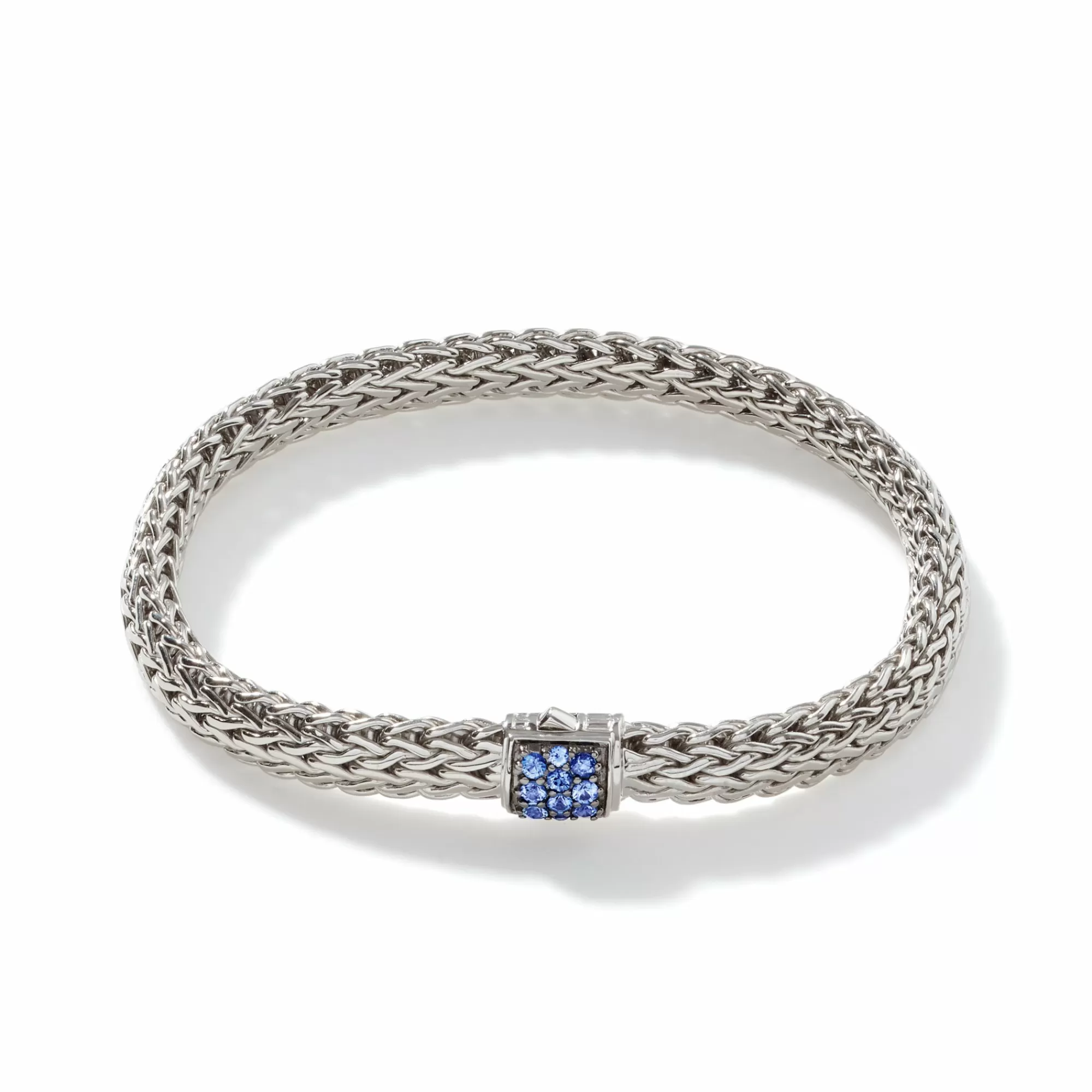 Chains^John Hardy Icon Bracelet, Sterling Silver, Pave, 6.5Mm