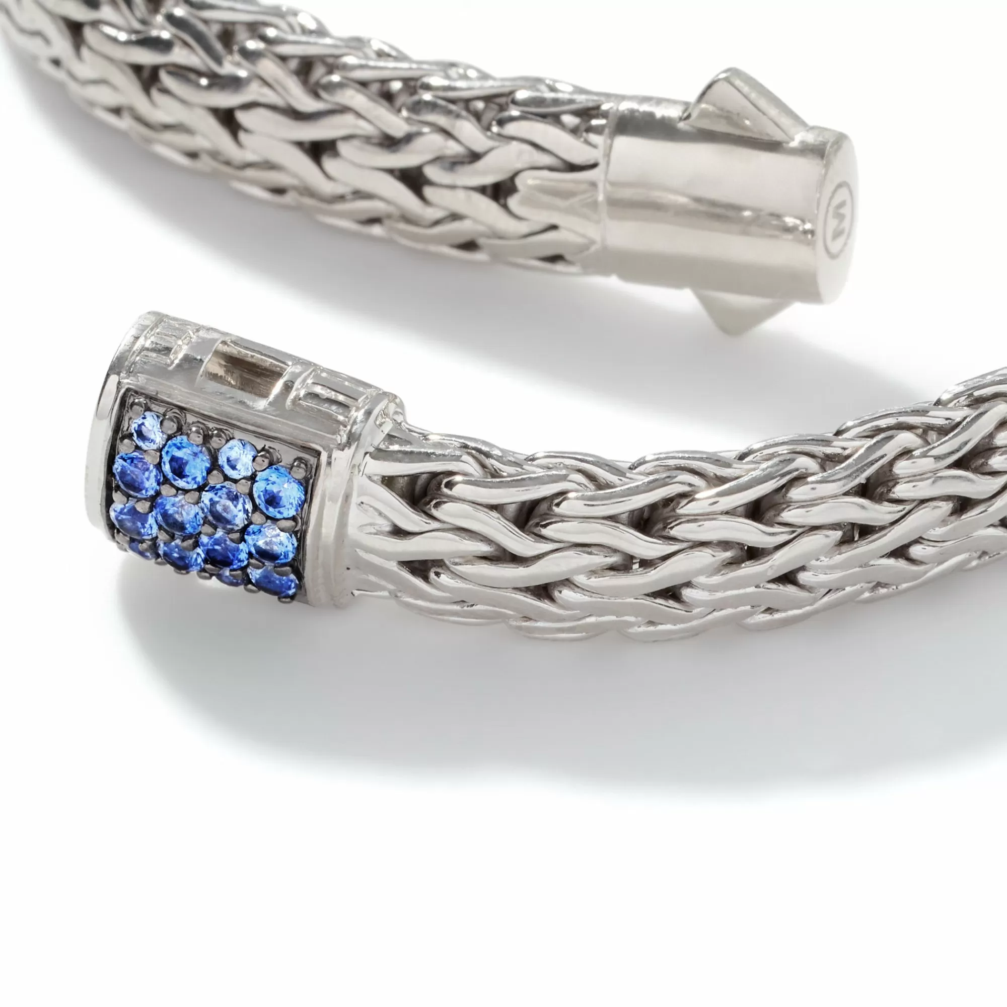 Chains^John Hardy Icon Bracelet, Sterling Silver, Pave, 7.5Mm