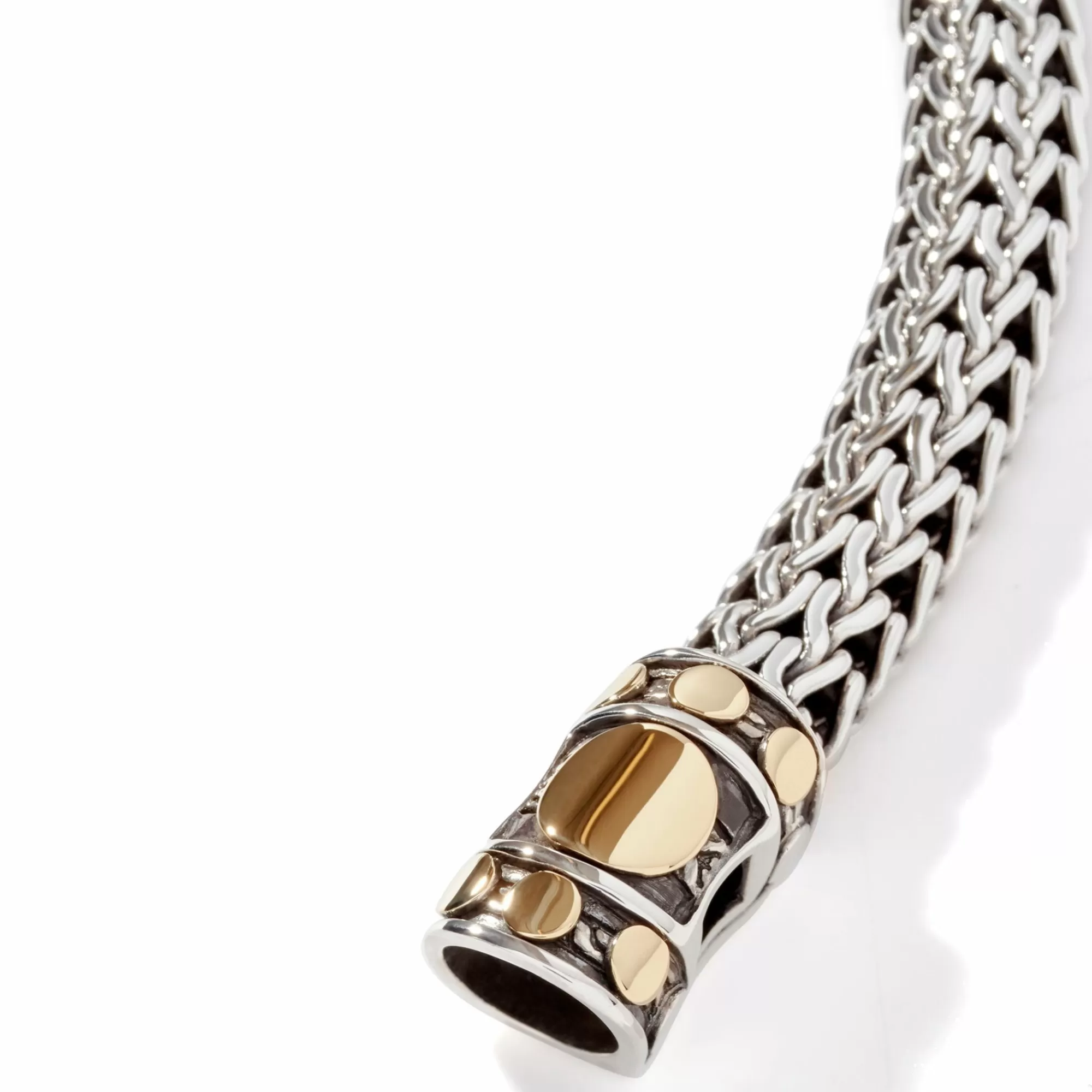 Chains^John Hardy Icon Dot Bracelet, Sterling Silver, Gold