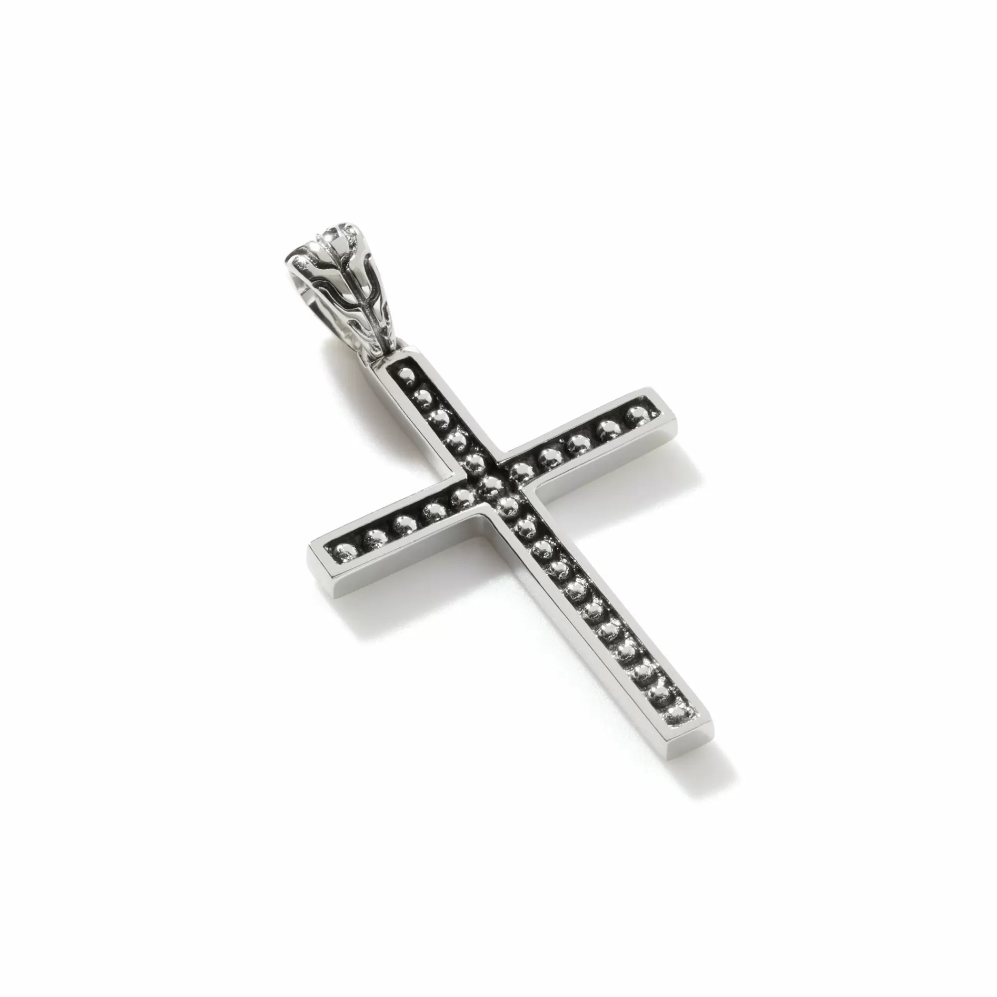 Tags & Pendants^John Hardy Jawan Cross Pendant Necklace, Sterling Silver