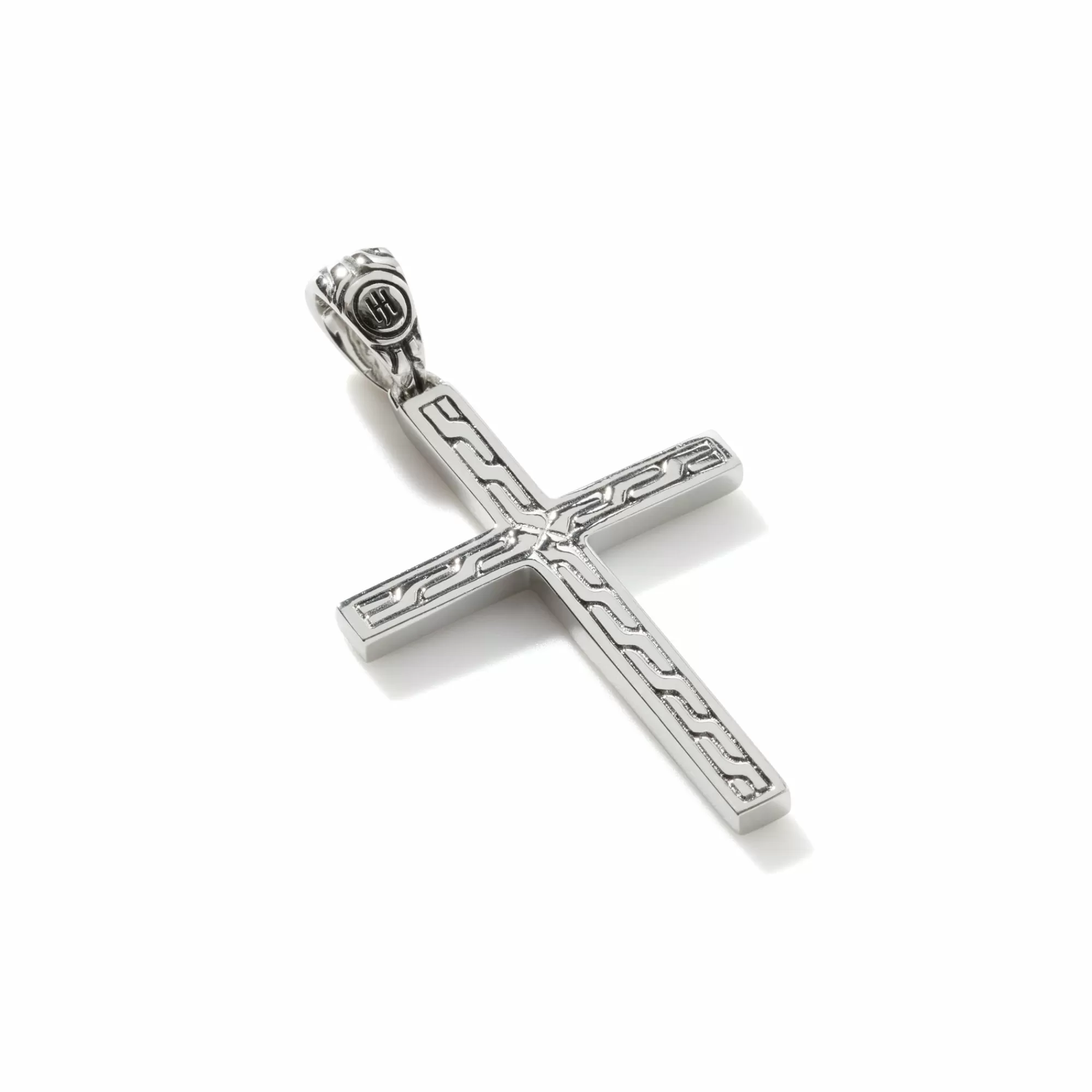 Tags & Pendants^John Hardy Jawan Cross Pendant Necklace, Sterling Silver