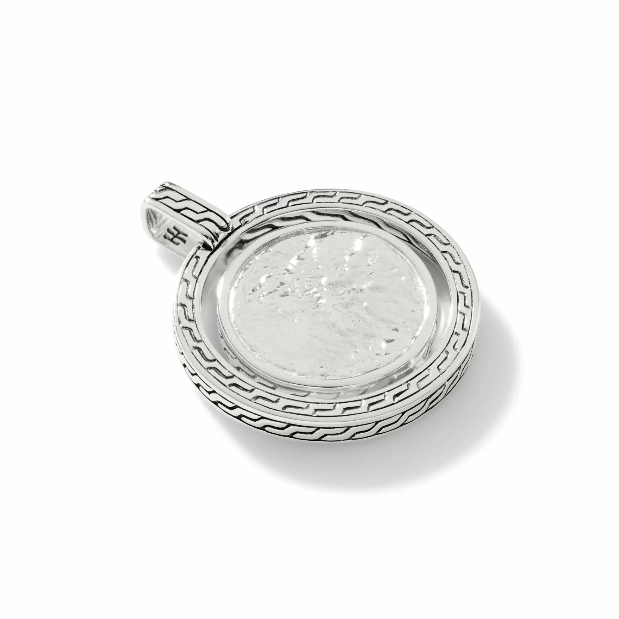 Tags & Pendants^John Hardy Moon Door Pendant, Dark Silver