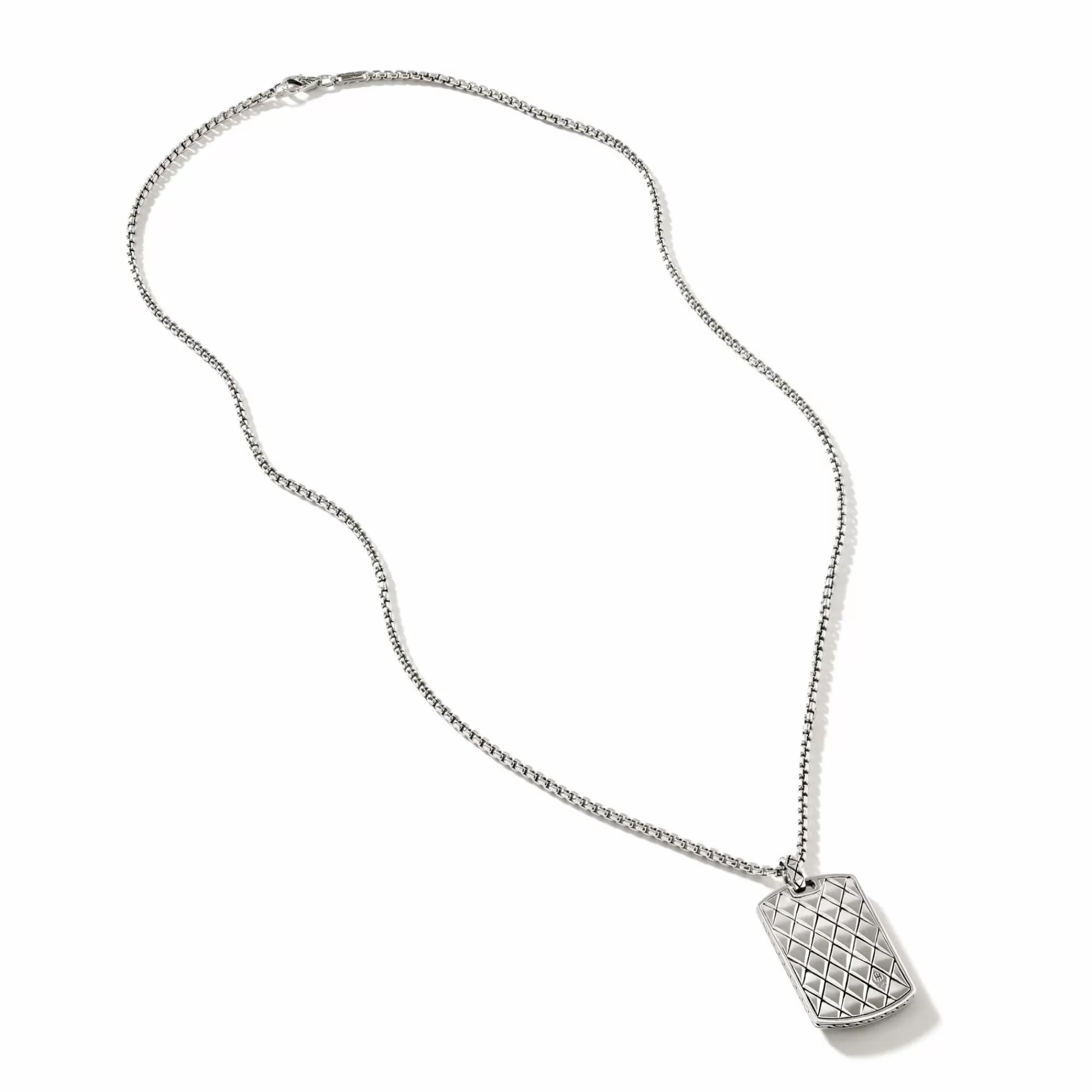 Tags & Pendants^John Hardy Naga Dog Tag Necklace, Sterling Silver