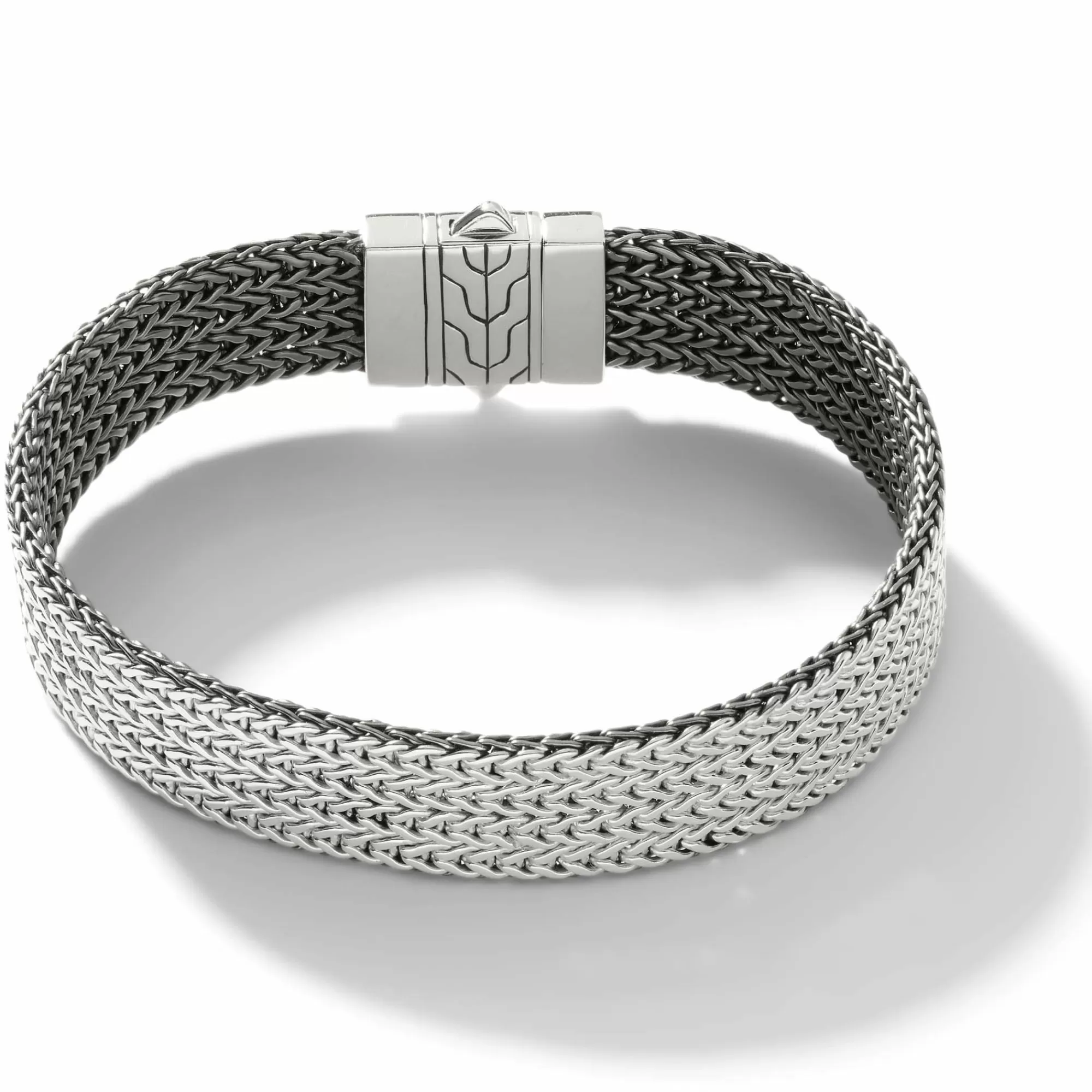 Chains^John Hardy Rata Chain Reversible Bracelet, Dark Silver