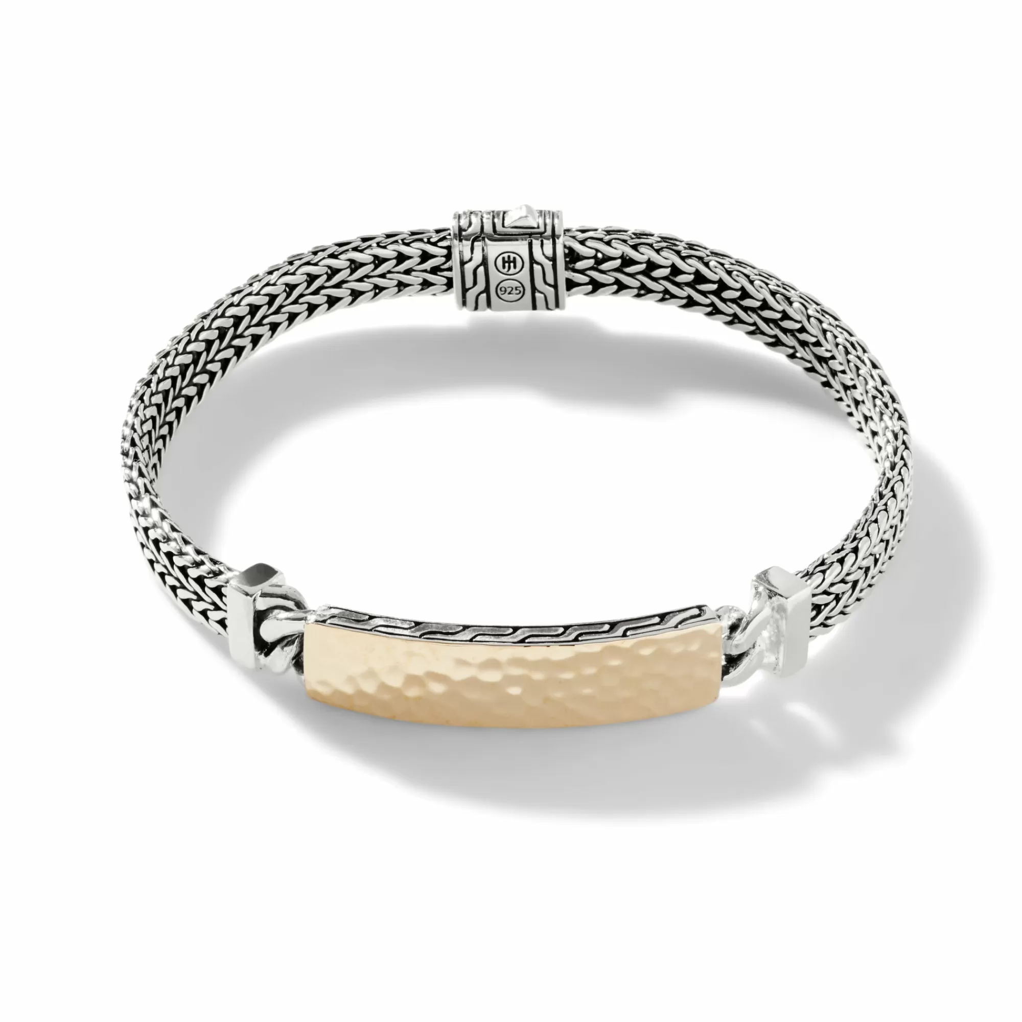 Chains^John Hardy Rata Palu Bracelet, Sterling Silver, Gold