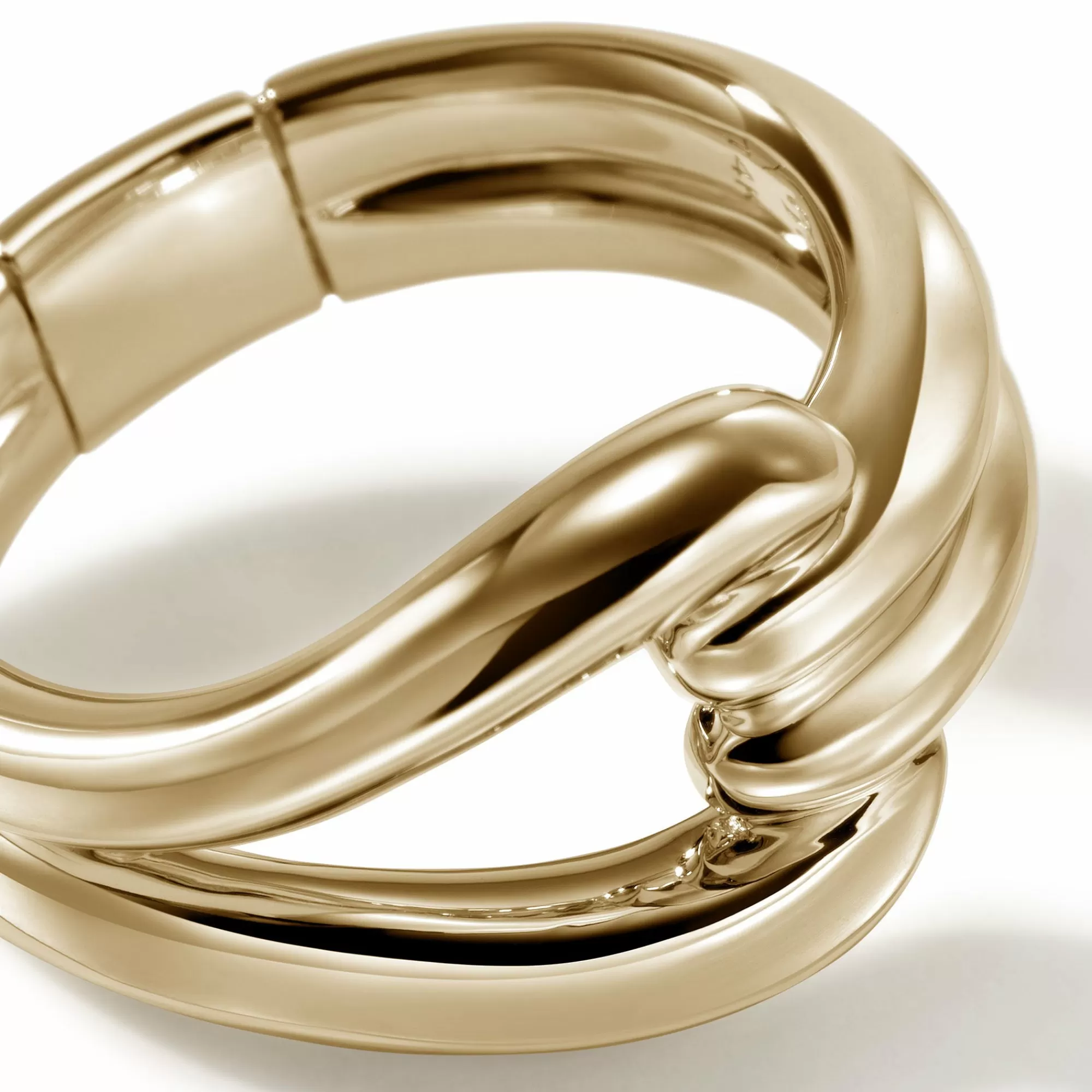 Statement^John Hardy Surf Link Ring, Gold