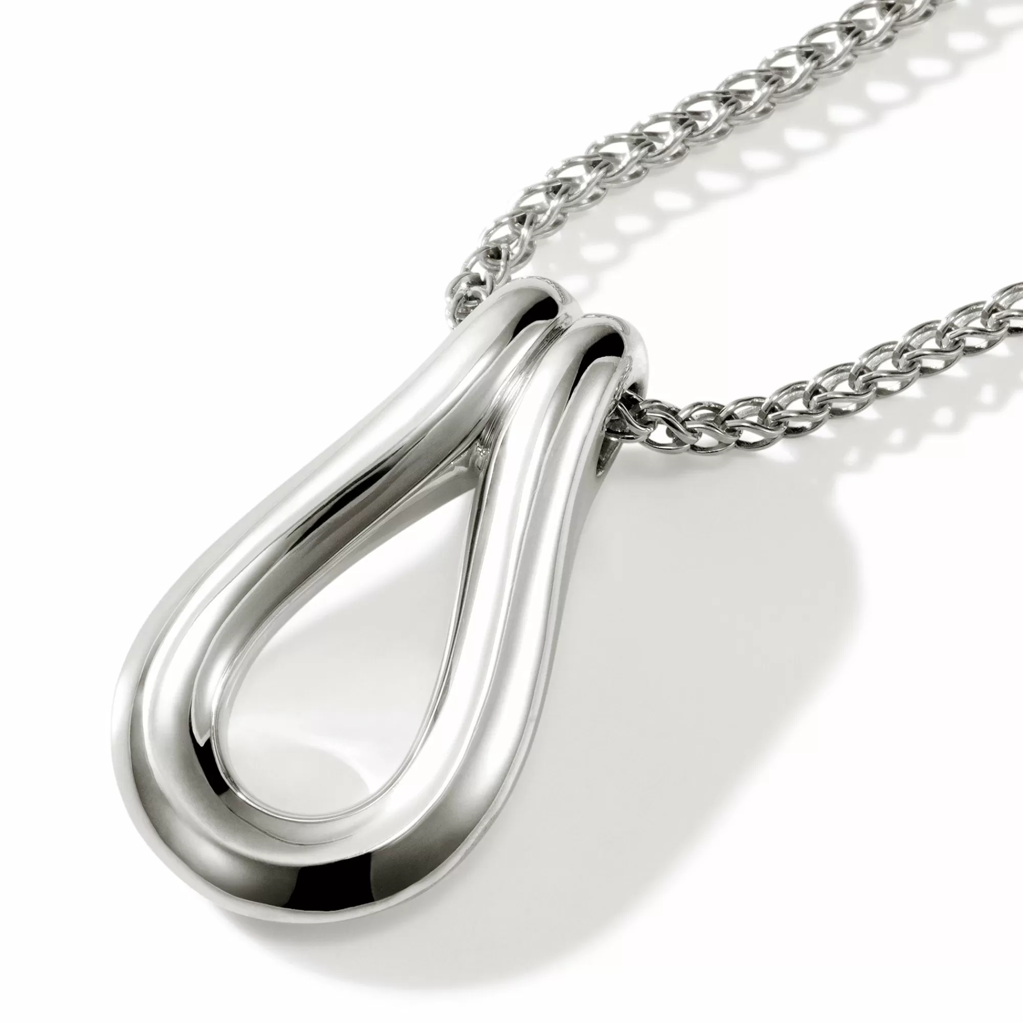 Tags & Pendants^John Hardy Surf Pendant Necklace, Sterling Silver