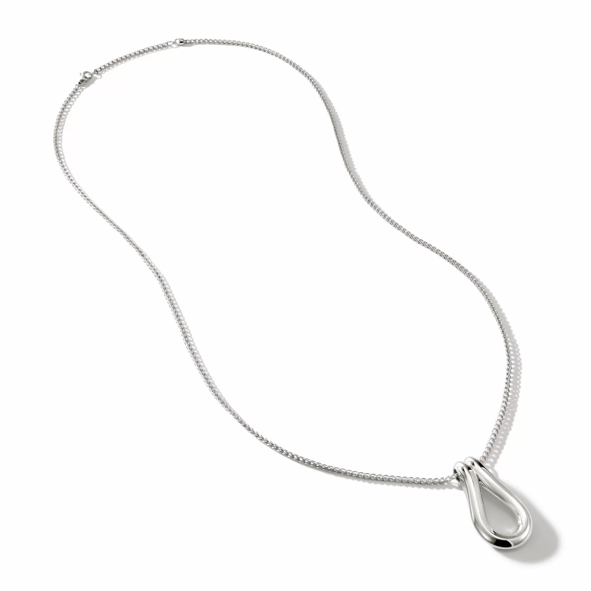 Tags & Pendants^John Hardy Surf Pendant Necklace, Sterling Silver, Long