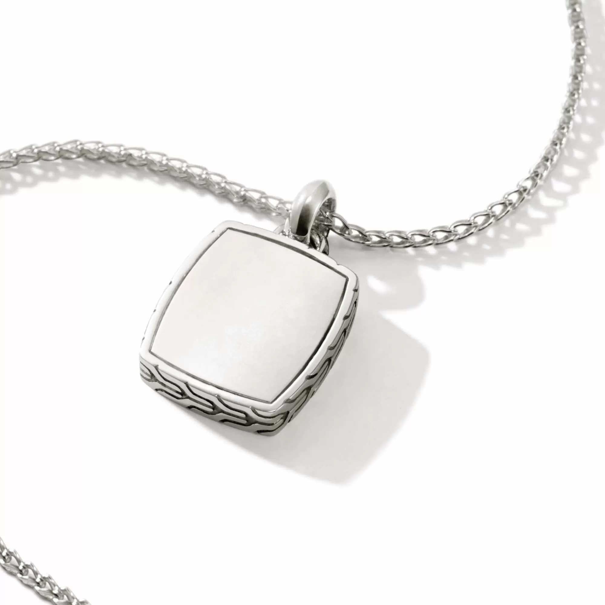 Tags & Pendants^John Hardy Tag Pendant Necklace, Sterling Silver, 1.7Mm