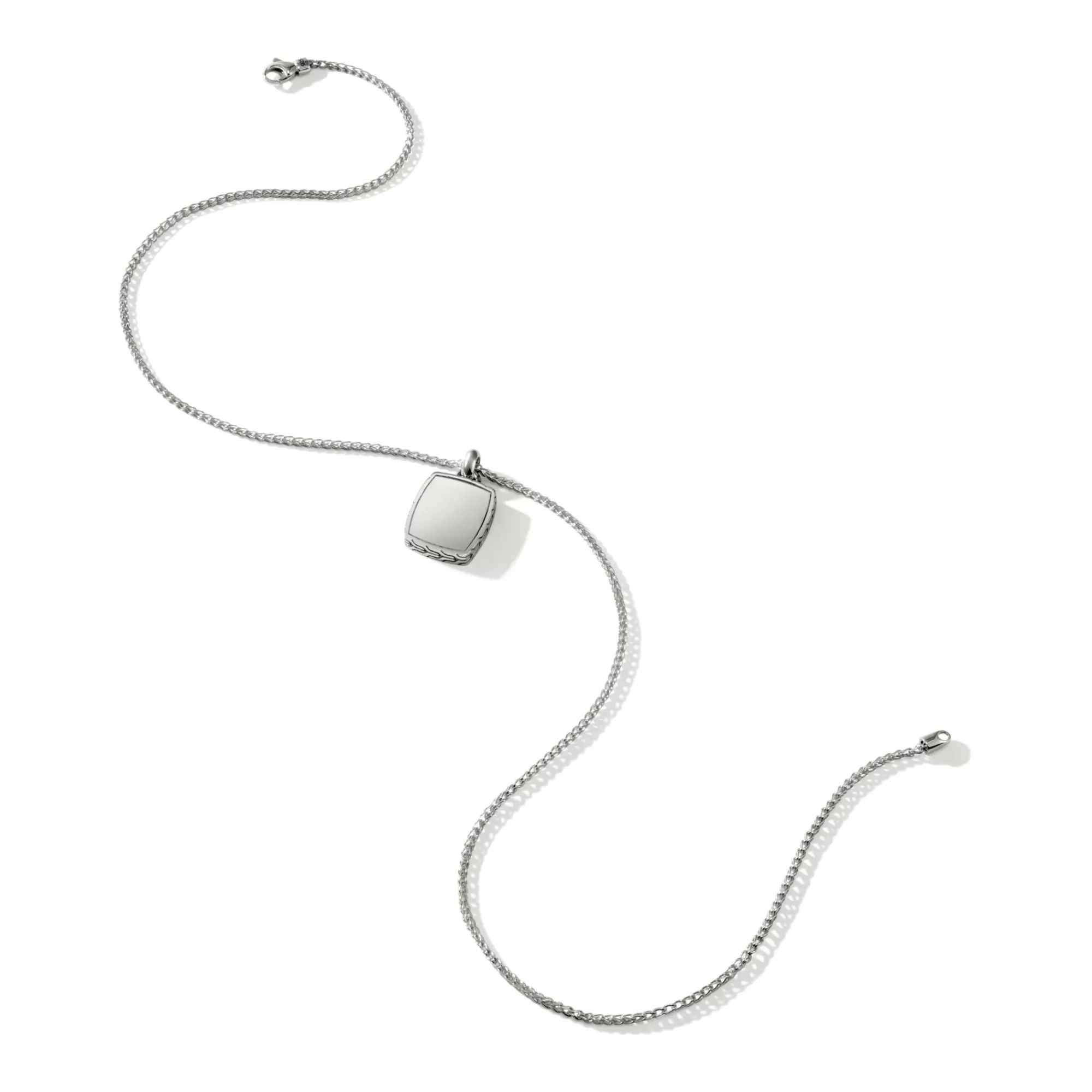 Tags & Pendants^John Hardy Tag Pendant Necklace, Sterling Silver, 1.7Mm