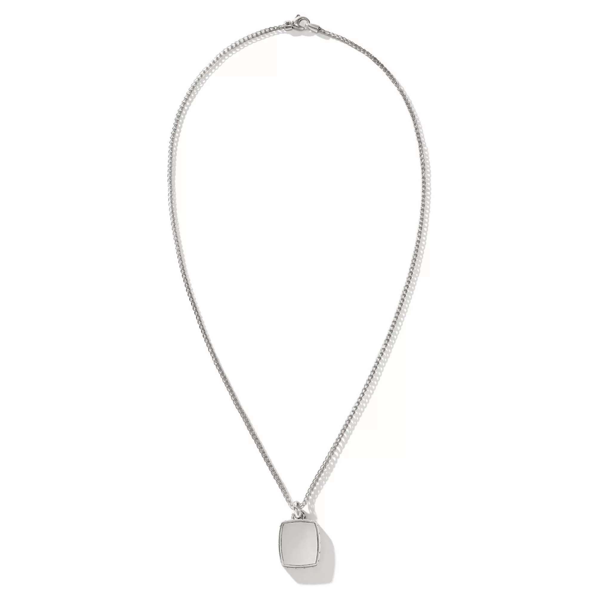 Tags & Pendants^John Hardy Tag Pendant Necklace, Sterling Silver, 1.7Mm