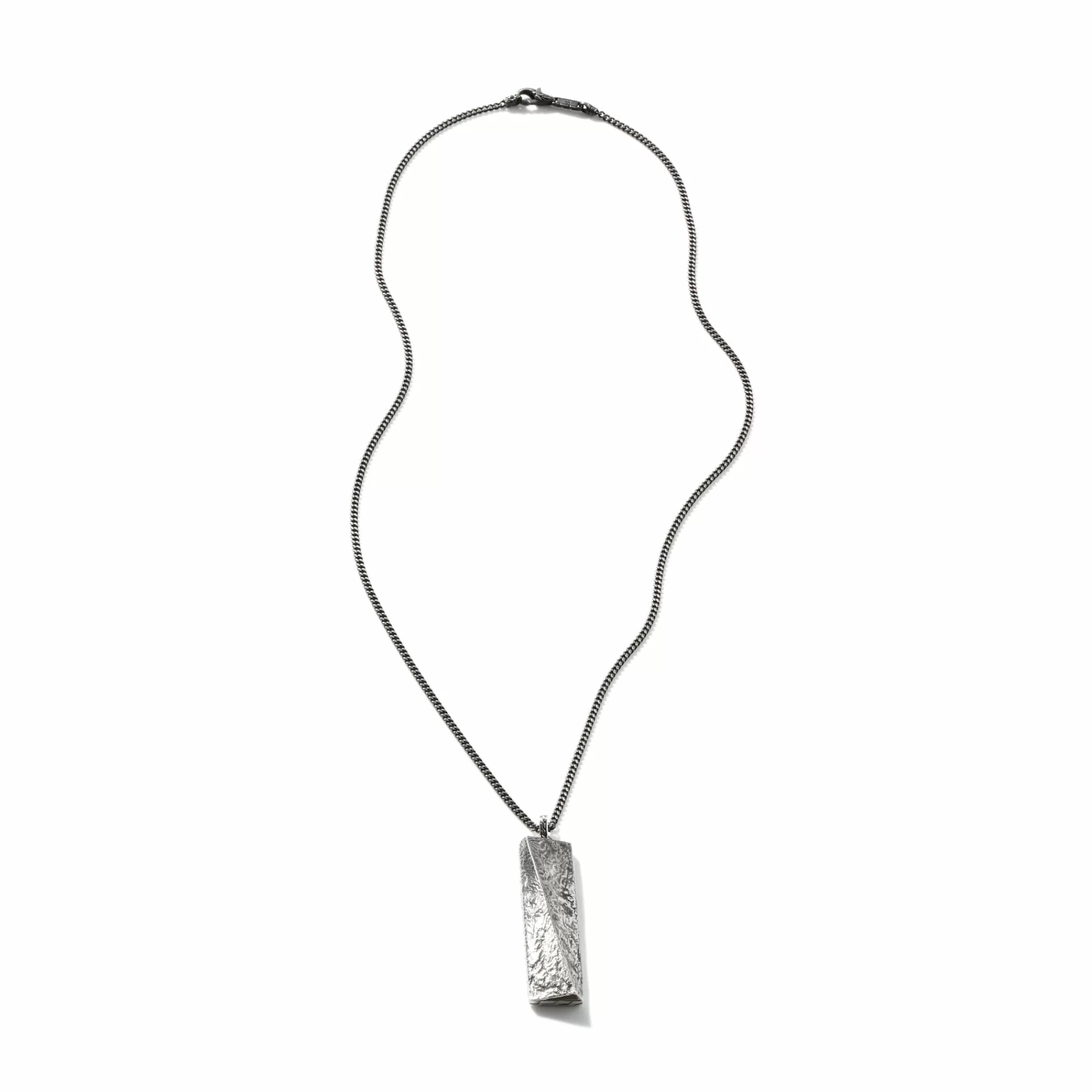 Tags & Pendants^John Hardy Texture Pendant Necklace, Sterling Silver